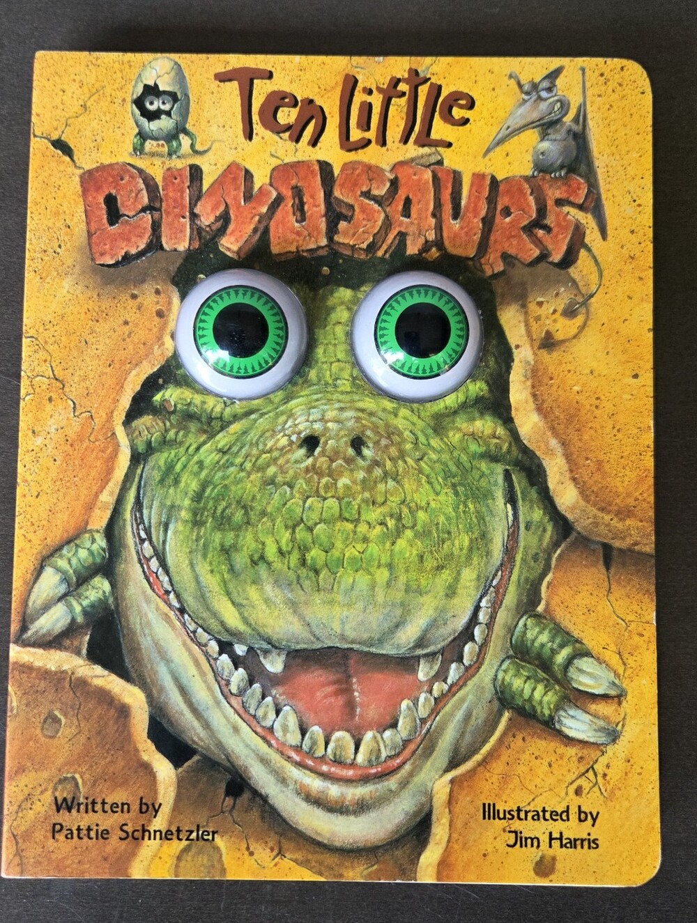 Ten Little Dinosaurs Children's Book by Pattie Schnetzler - NWOT